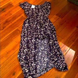 Romper with maxi skirt/wrap